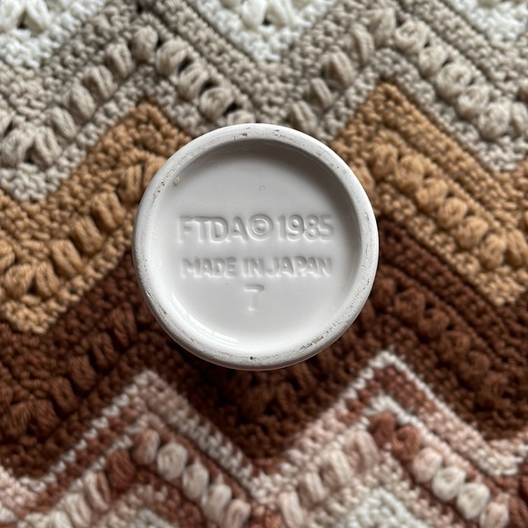 🌸 Vintage FTDA Pink Heart Bud Vase - Picture 2 of 3